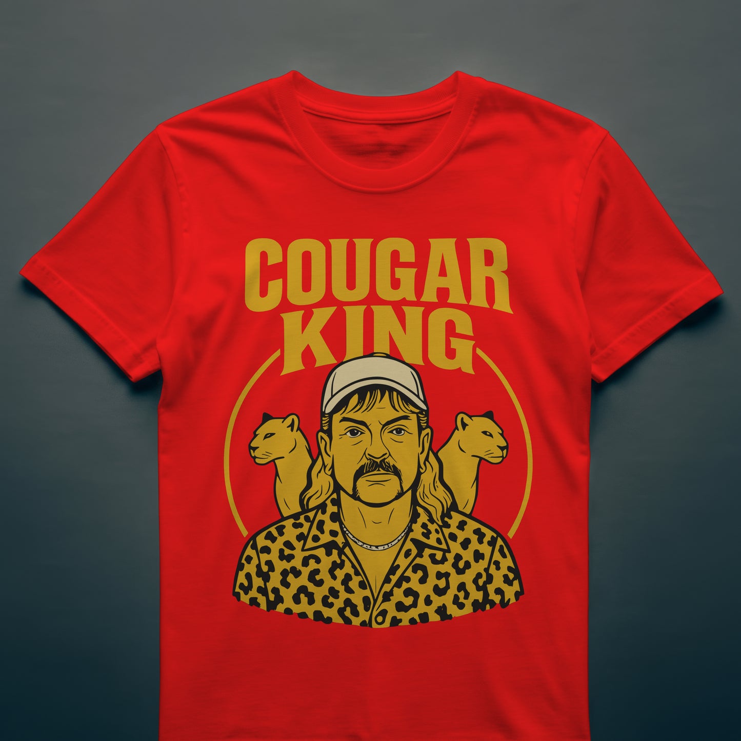 Cougar King T-Shirt– Funny Nightlife Graphic Tee