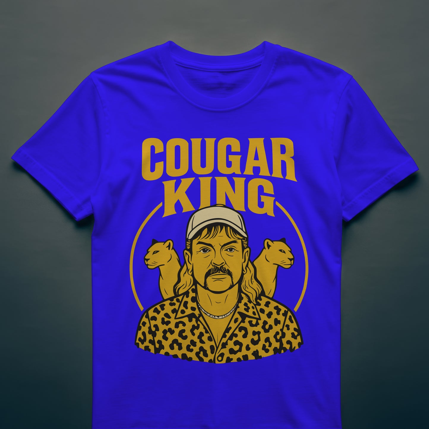 Cougar King T-Shirt– Funny Nightlife Graphic Tee
