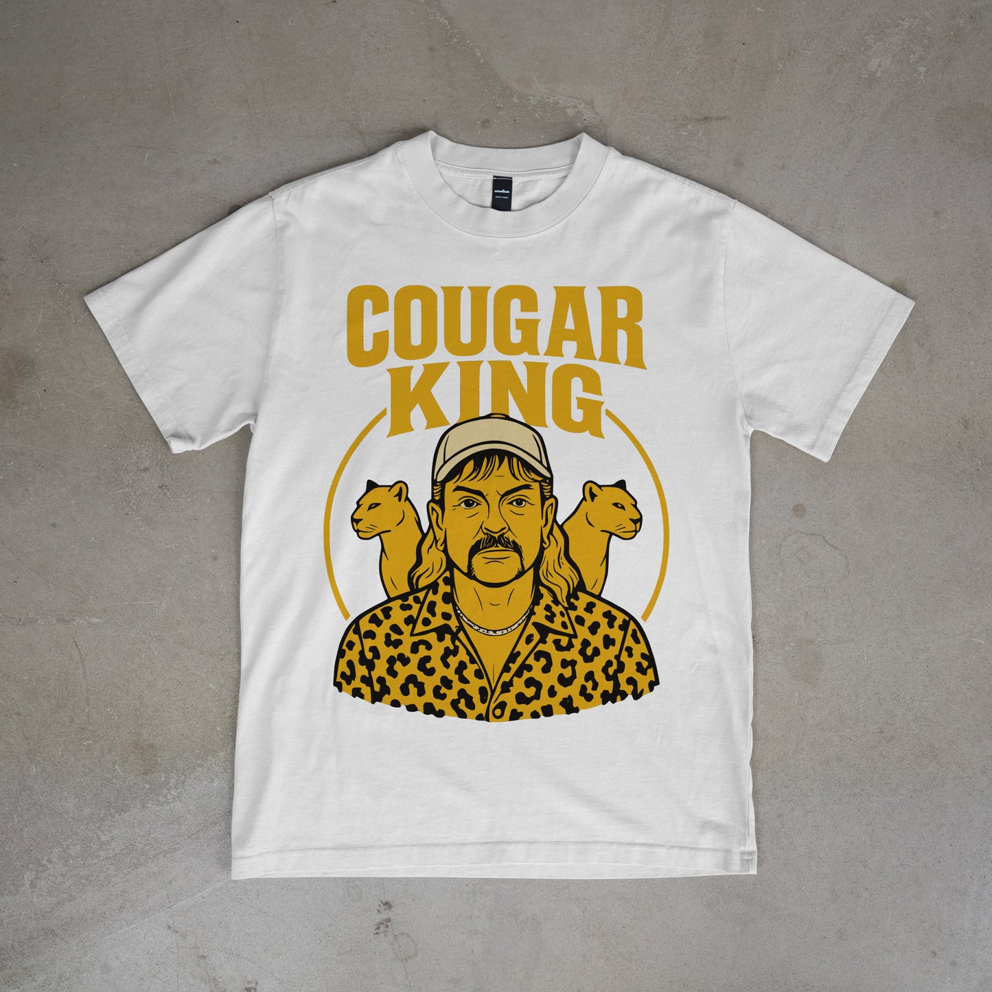 Cougar King T-Shirt– Funny Nightlife Graphic Tee