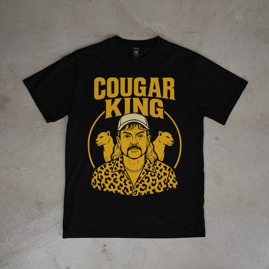 Cougar King T-Shirt– Funny Nightlife Graphic Tee